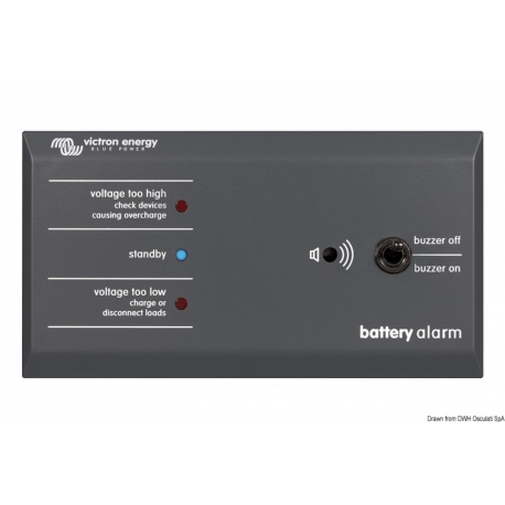 Victron Batterie-Alarmtafel