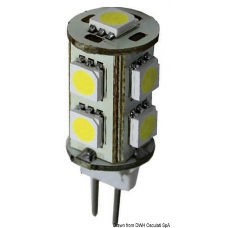 SMD-LED-Glühbirnenfassung G4 für Scheinwerfer - Osculati