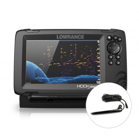 Hook Reveal 7 Schwinger TripleShot Fischfinder - Lowrance