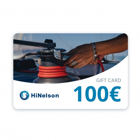 HiNelson 100€ Geschenkkarte - Gutschein für nautische Accessoires