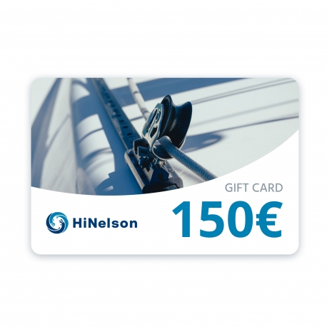 HiNelson 150€ Geschenkkarte - Gutschein für nautische Accessoires