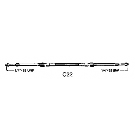 Fernbedienungskabel C22 - Ultraflex