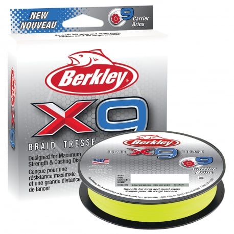 Berkley X9 Braid 0,06MM geflochten 300M FLGRN