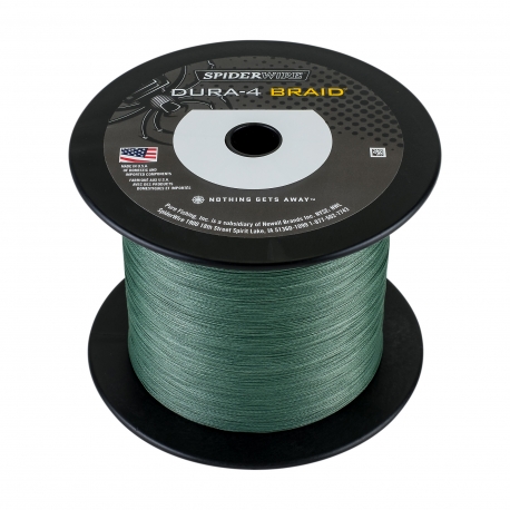 SpiderWire Dura 4 0,17MM geflochten 1800M MGRN