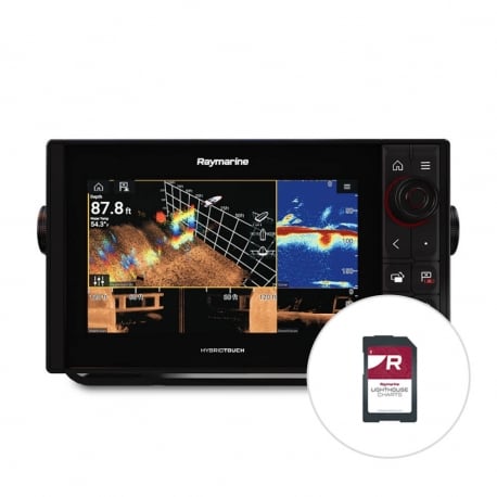 Multifunktionsgerät Axiom 9 Pro RVX Leuchtturm-Kartographie Download - Raymarine