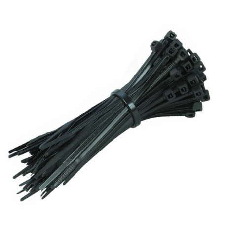 Schwarzer Nylon-Kabelbinder