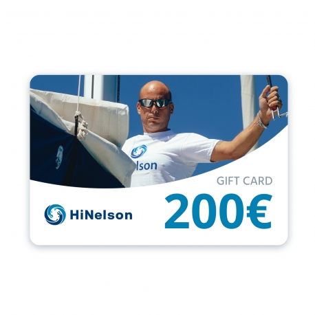 HiNelson 200€ Geschenkkarte - Gutschein für nautisches Zubehör