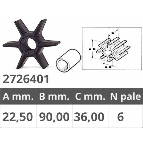 Laufrad yamaha ref.or.6ce-44352-00