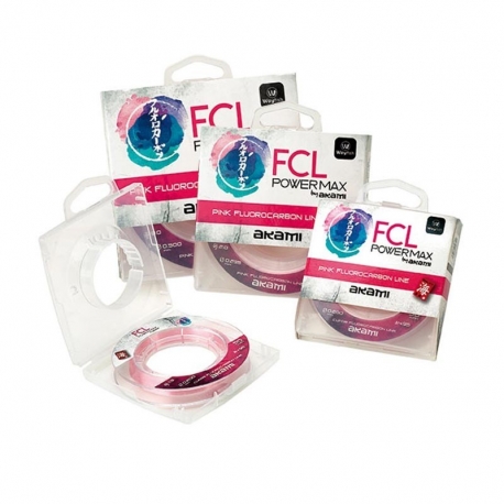 Akami FCL Power Max 0.60MM 30M rosa Fluorocarbon