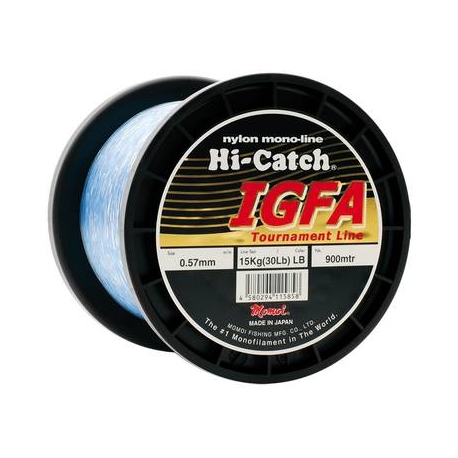 Momoi Hi-Catch IGFA 50LBs Nylon hellblau 0.74MM von 900M