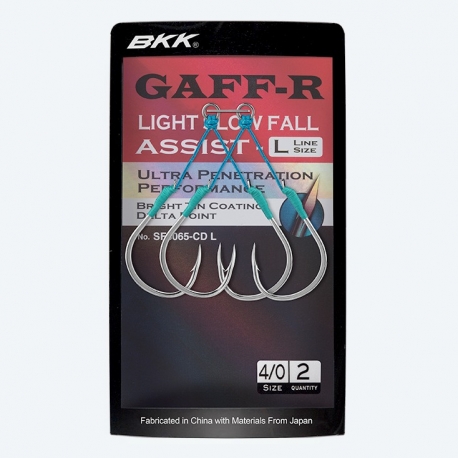 BKK SF Gaff-R Light Slow Fall Assist-L Doppelhaken N.1/0