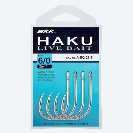 BKK Haku Livebait N.5/0 Livebait-Haken