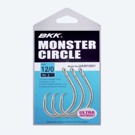 BKK Monster Circle Ultra-Antitrust Nr. 6/0 Drifthaken