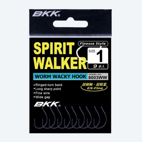 BKK Spirit Walker No.2 Wacky Rig Haken