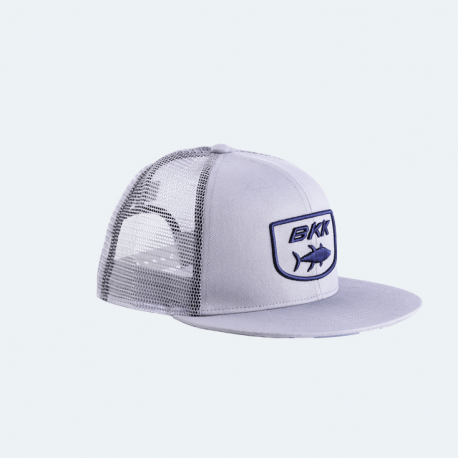 BKK Thunfisch Snapback Hut mit flachem Visier grau