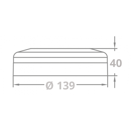 16 LED-Deckenleuchte