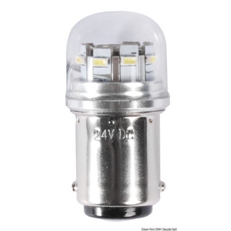 SMD-LED-Glühlampenfassung BA15D