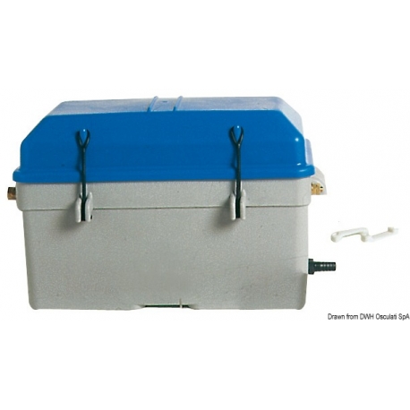 Wasserdichter Batteriekasten mit Belüftung