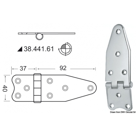 2 mm Scharnier 19631