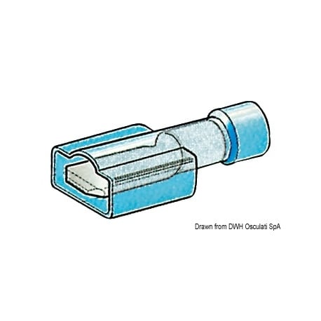 Vollständig vorisoliert 4,7 mm und 6,3 mm faston 14323