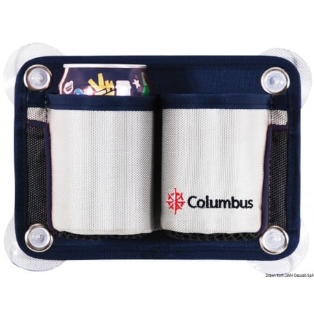 Becher-/Dosenhaltertasche für zwei Sitze - Columbus 26591