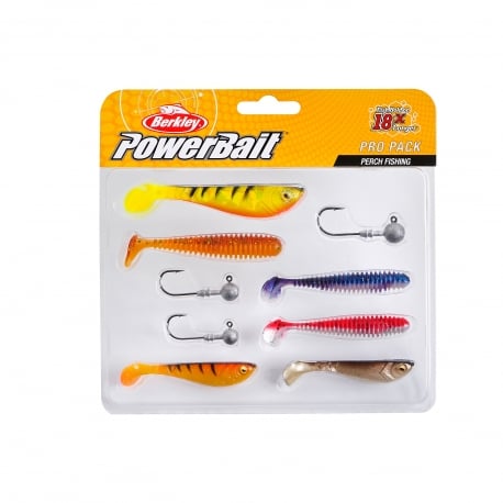 Berkley PowerBait Pro Pack Barschköder-Set 9 Stück