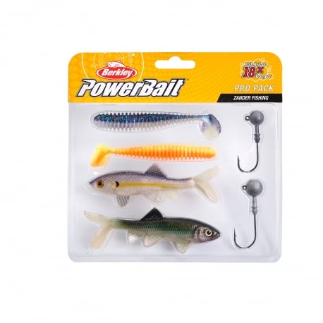 Berkley PowerBait Pro Pack Zander 7-teiliges Kunstköder-Set