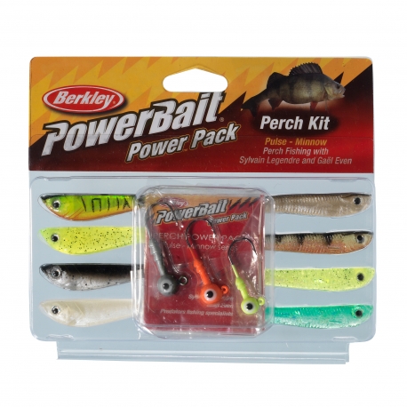Berkley PowerBait Pro Pack Perch Minnow 8-teiliges Köder-Set