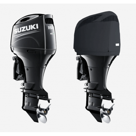 Suzuki-Motorabdeckung für den Einsatz beim Segeln - Oceansouth