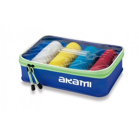 Akami Winders Bag PVC-Box mit 48 runden Wicklern