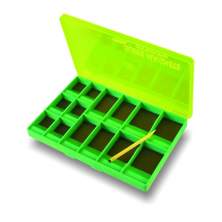 Stonfo Super Magnet Box mit 14 Hakenfächern