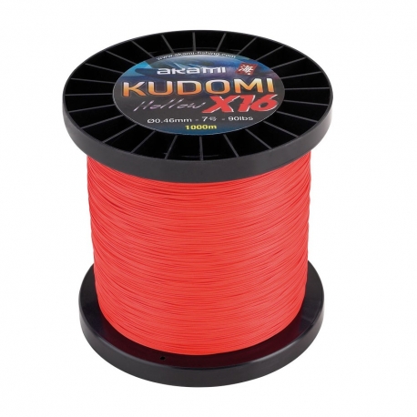 Akami Kudomi X16 0.39MM geflochten 1000M rot