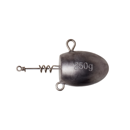 Savage Gear Bullet Cork Screw Head 250 gr.