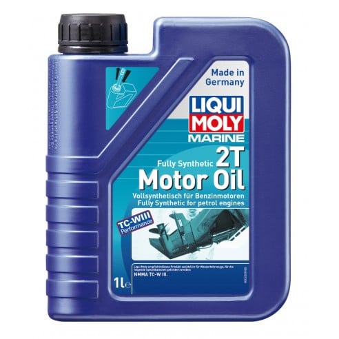 Motoröl 2T Marine Vollsynthetisch 1 Liter - Liqui Moly 25021