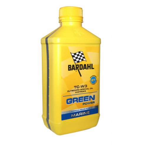 Motoröl 2T Green Power TCW3 1 Liter - Bardahl