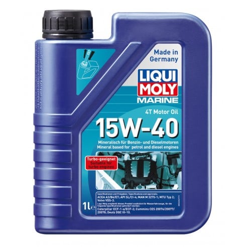 Motoröl 4T Marine 15W-40 1 Liter - Liqui Moly 25015