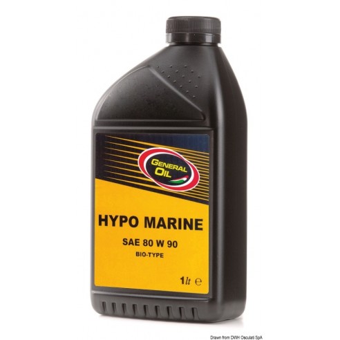 General Oil Hypo Marine Lubricant SAE 80W90 Bio Type 1 Liter - Bergolin