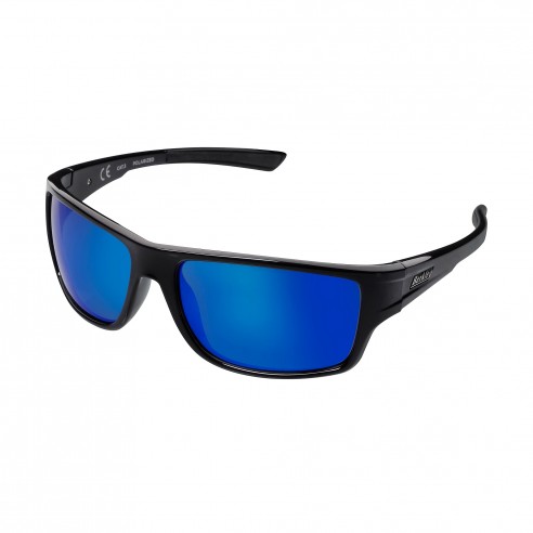 B11 Black Grey/Blue Revo polarisierte Angelbrille - Berkley