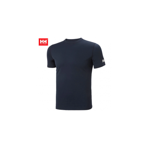 T-Shirt Tech in tessuto tecnico blu - Helly Hansen