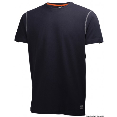 T-Shirt Oxford in cotone blu - Helly Hansen