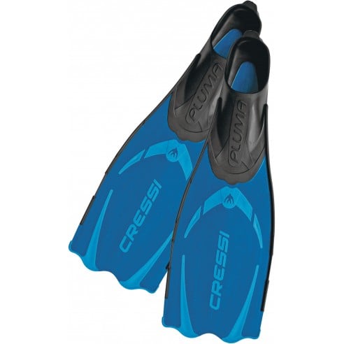 Pinne a scarpetta Pluma Fins blu - Cressi