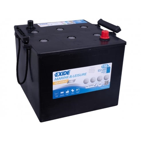 Exide Equipment GEL 12 V 110 Ah Starter- und Servicebatterie ES1200