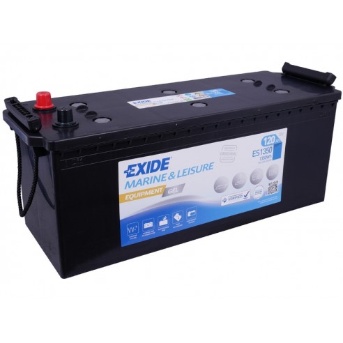 Exide Equipment GEL 12 V 120 Ah Starter- und Servicebatterie ES1350