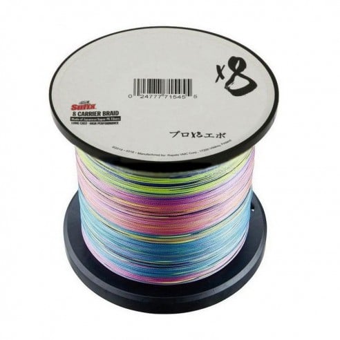 Sufix X8 0.285 MM. trecciato da 1000M multicolore