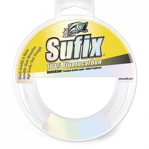 Sufix Invisiline Predator Leader Socket 1.060 mm. fluorocarbon da 12 mt.