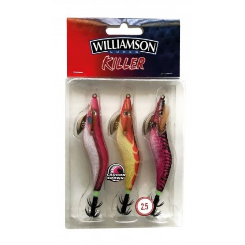 Williamson Killer Shrimp Kit esca artificiale da eging 80 mm.