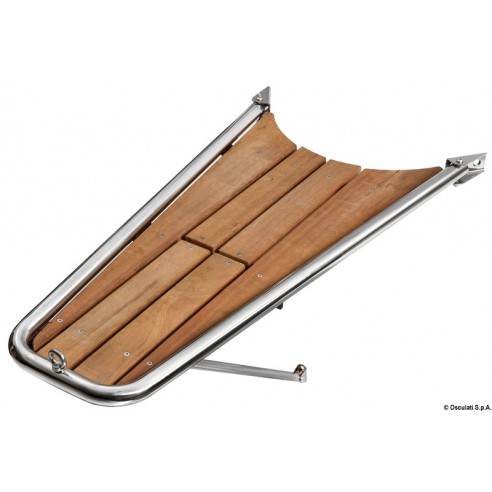 Racing Performance Stahl und Teak Dolphin 1172x533 mm. - Oskulati