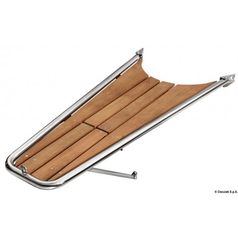 Racing Performance Stahl und Teak Delfin 1406x590 mm - Oszillatoren