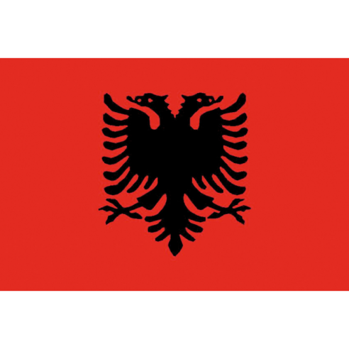 Albanien-Stoffflagge - Adria-Flaggen