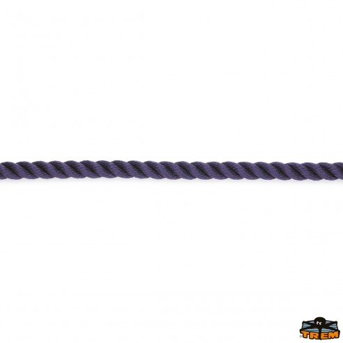 Blaues Polyester-Festmacher-Seil Ø 10 mm. 200 m - Trem